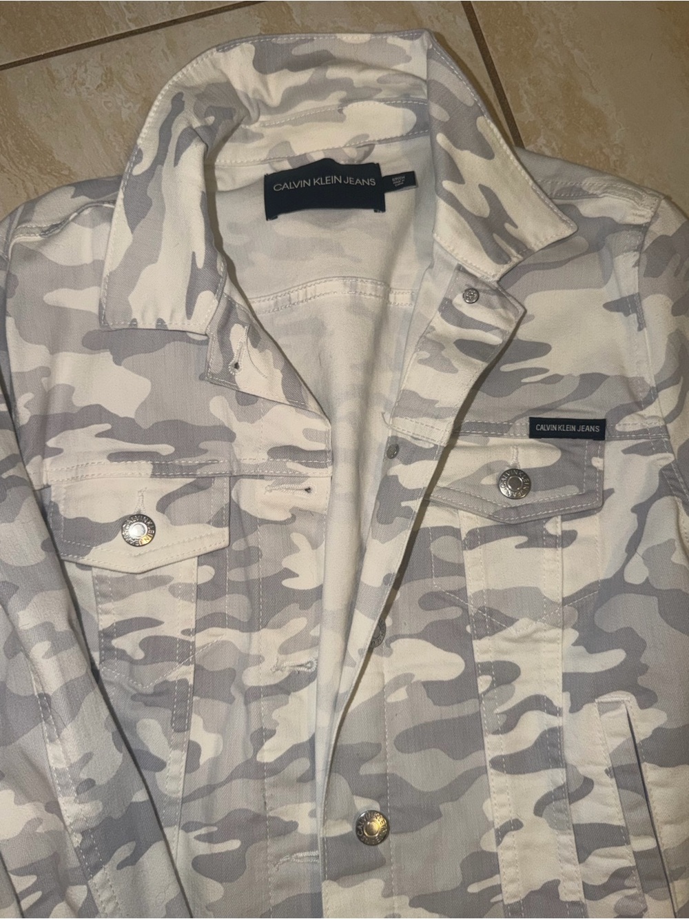 Calvin Klein Jean Jacket - Picture 3 of 4